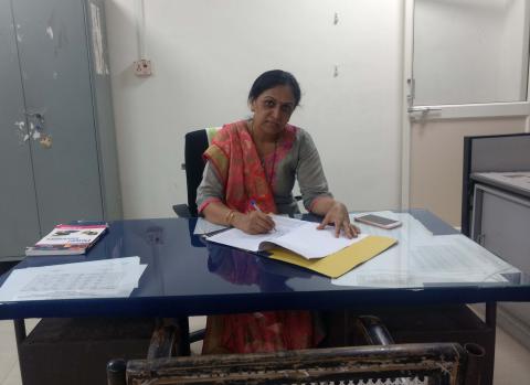 Smt. Manisha G. Desai, HOD Electronics. & Comm. Engg.