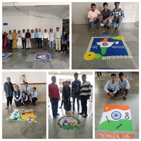 Rangoli Competition Aug 2025